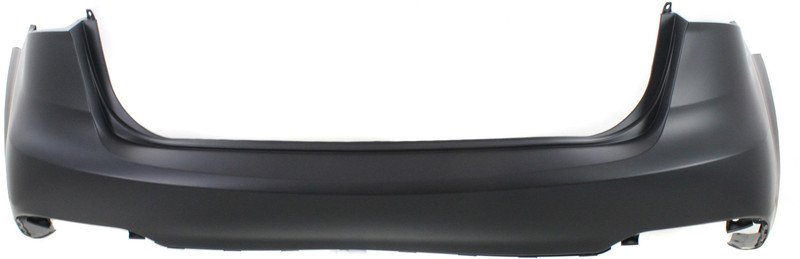 Upper Rear Bumper Cover for Kia Forte 2014-2016, Primed (Ready to Paint), Replacement