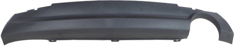 Rear Bumper Cover for Kia Forte 2010-2013 Sedan, Lower Section, Primed (Ready to Paint), with Exhaust Hole, Replacement