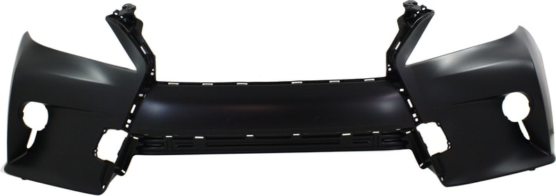 Front Bumper Cover for Lexus RX350/RX450H 2013-2015, Primed (Ready to Paint), with F Sport Package, without Headlight Washer and Park Assist Sensor Holes, for RX350 Canada/Japan Built Vehicle, Replacement