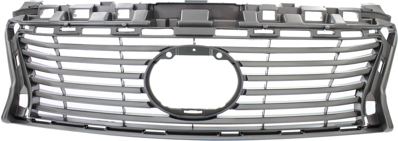 Grille for Lexus ES300H/ES350 2013-2015, Painted Silver Shell and Insert, Without Crafted Line Edition, Replacement