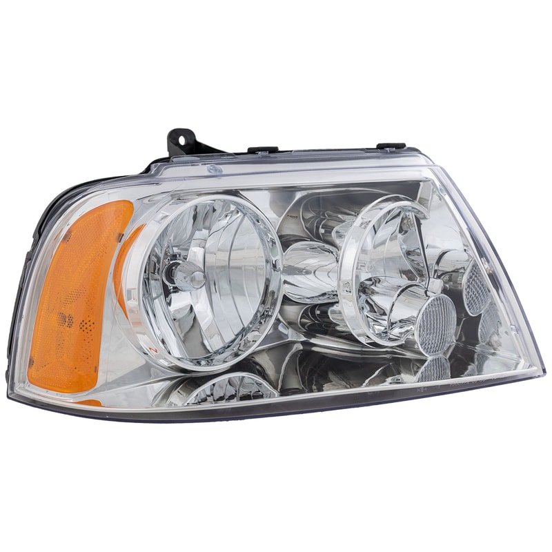 Headlight Assembly for Lincoln Navigator 2003-2006, Right (Passenger), Halogen, Replacement