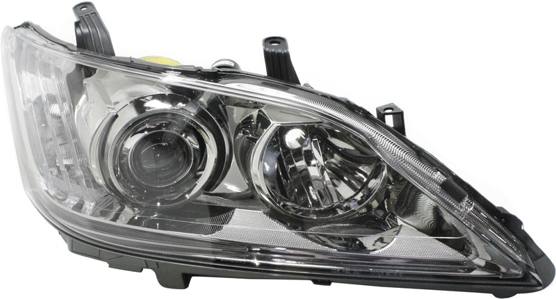 Headlight for Lexus ES350 2010-2011, Right (Passenger), Lens and Housing, Xenon, without HID Kit, Replacement