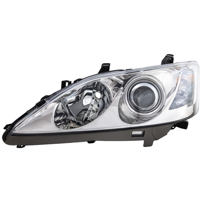 Headlight for Lexus ES350 2007-2009, Left (Driver), Lens and Housing, Xenon, without HID Kit, Replacement (CAPA Certified)