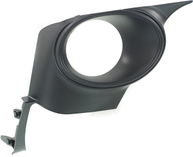 Front Fog Light Molding for Lexus IS250 2014-2015 and IS350 2014-2016, Right (Passenger), Textured Black, Without F Sport Package, Replacement
