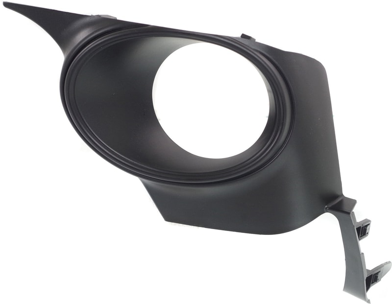 Front Fog Light Molding for Lexus IS250 2014-2015 / IS350 2014-2016, Left (Driver), Textured Black, Without F Sport Package, Replacement