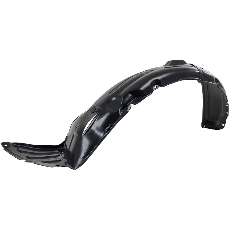 Front Fender Liner for Lexus IS250/IS350 2006-2008 Right (Passenger), Made from Vacuum Form Plastic with Extension Sheet, Replacement