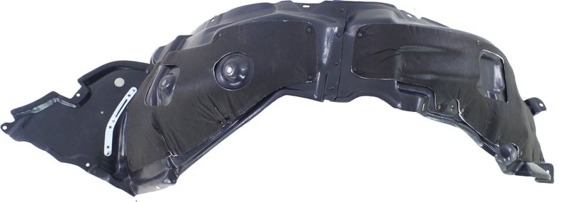 Front Fender Liner for Lexus IS250/IS350 2011-2013 Right (Passenger), Plastic, Vacuum Formed, Excludes C Model, with Extension Sheet, Replacement