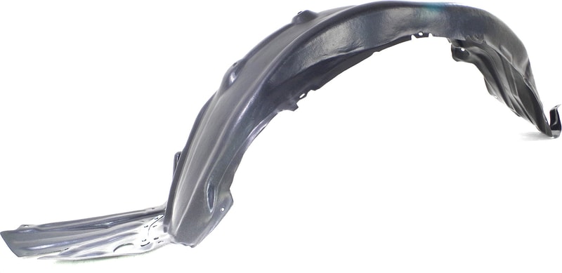 Front Fender Liner, Left (Driver), Plastic, Vacuum Form, w/ Extension Sheet for Lexus IS250/IS350/IS200T/IS300 (2014-2016), Excluding C Model, Replacement