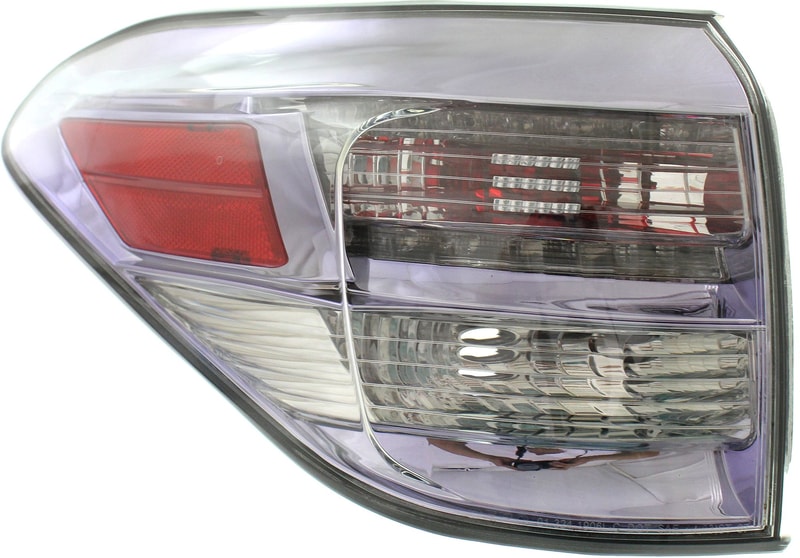 Tail Light for Lexus RX450H 2010-2012, Left (Driver), Outer, Lens and Housing, Japan Built Vehicle, Replacement