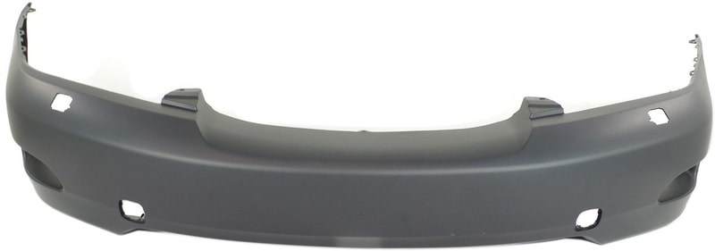 Front Bumper Cover for Lexus RX330 (2004-2006)/RX350 (2007-2009), Primed (Ready to Paint), with Headlight Holes, Laser, Radar Cruise Control, USA Built Vehicle, Replacement (CAPA Certified)