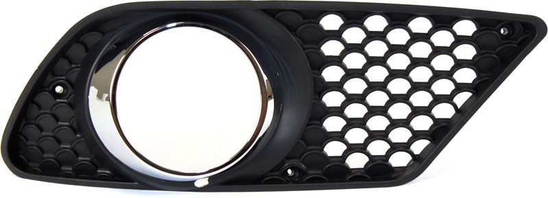 Front Fog Light Molding for Mercedes-Benz C-Class 2008-2011, Right (Passenger), Paint to Match, with AMG Package, Replacement