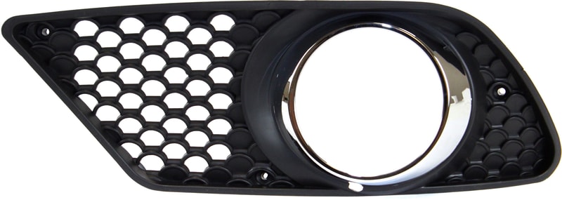 Front Fog Light Molding for Mercedes-Benz C-Class 2008-2011, Left (Driver), Paint to Match, with AMG Package, Replacement