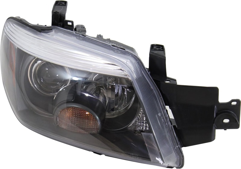 Headlight Assembly for 2005-2006 Mitsubishi Outlander, Right (Passenger) Side, Halogen, Limited Model, Replacement