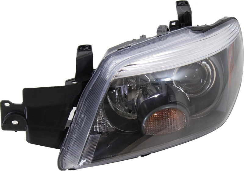 Headlight Assembly for Mitsubishi Outlander 2005-2006, Left (Driver), Halogen, Limited Model, Replacement
