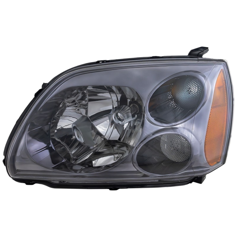 Headlight Assembly for Mitsubishi Galant 2004-2009, Left (Driver) Side, Halogen, Replacement
