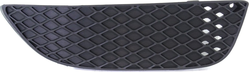 Fog Light Cover for Mitsubishi Lancer 2008-2015, Right (Passenger) Side, Black, Without Turbo, Excluding Evolution/Ralliart Models, Replacement
