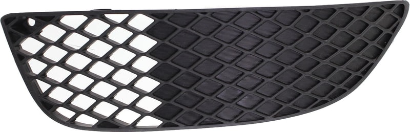 Fog Light Cover for Mitsubishi Lancer 2008-2015, Left (Driver), Black, Without Turbo, Excludes Evolution/Ralliart Models, Replacement
