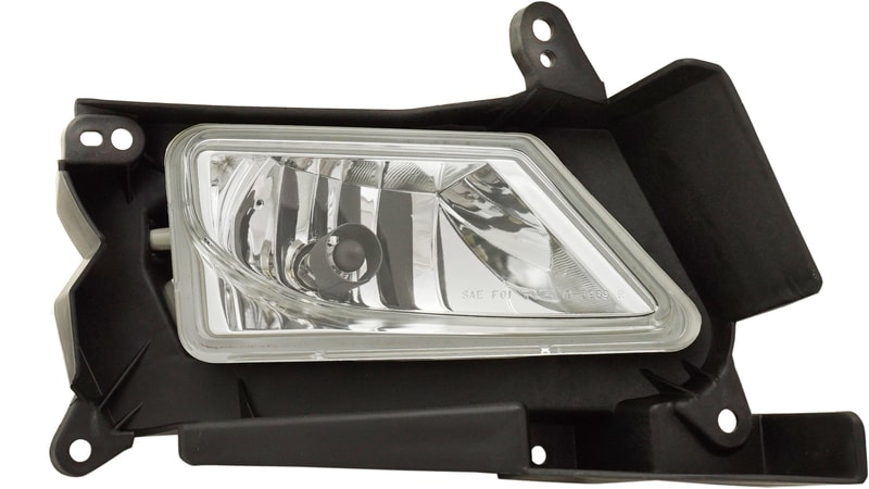 Front Fog Light Assembly for 2010-2011 Mazda 3, Right (Passenger), Compatible with 2.5L Engine, Replacement