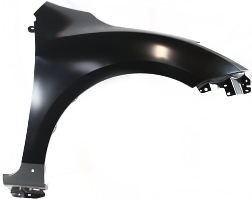 Front Fender for Mazda 3 Hatchback (2.0L/2.5L Engine) 2010-2013, Right (Passenger) Side, Primed (Ready to Paint), without Stone Guard and Side Signal Light, Replacement (CAPA Certified)