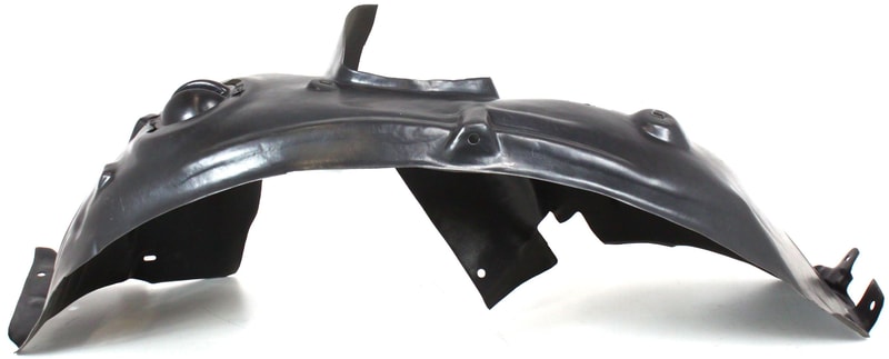 Front Fender Liner, Left (Driver) for Cooper 2007-2015, Coupe Base Model without John Cooper Works Package, Convertible without Aero/John Cooper Works Package, Hatchback 2007-2013, Wagon 2008-2010, Replacement