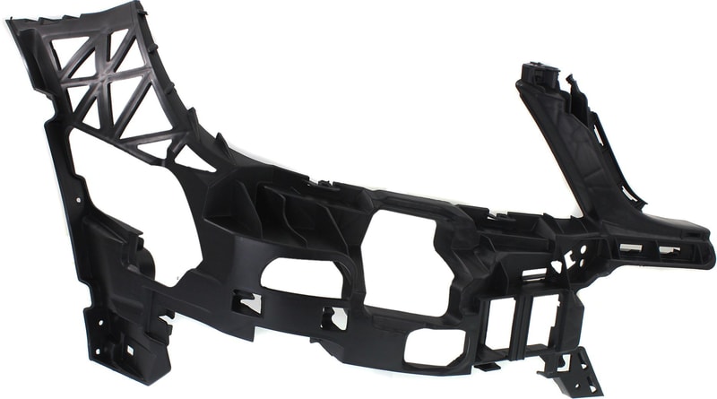 Front Bumper Support for Mercedes C-Class 2012-2015 Right (Passenger), Upper Section, Plastic Material, Excludes C63, Suitable for Coupe/Sedan, Replacement