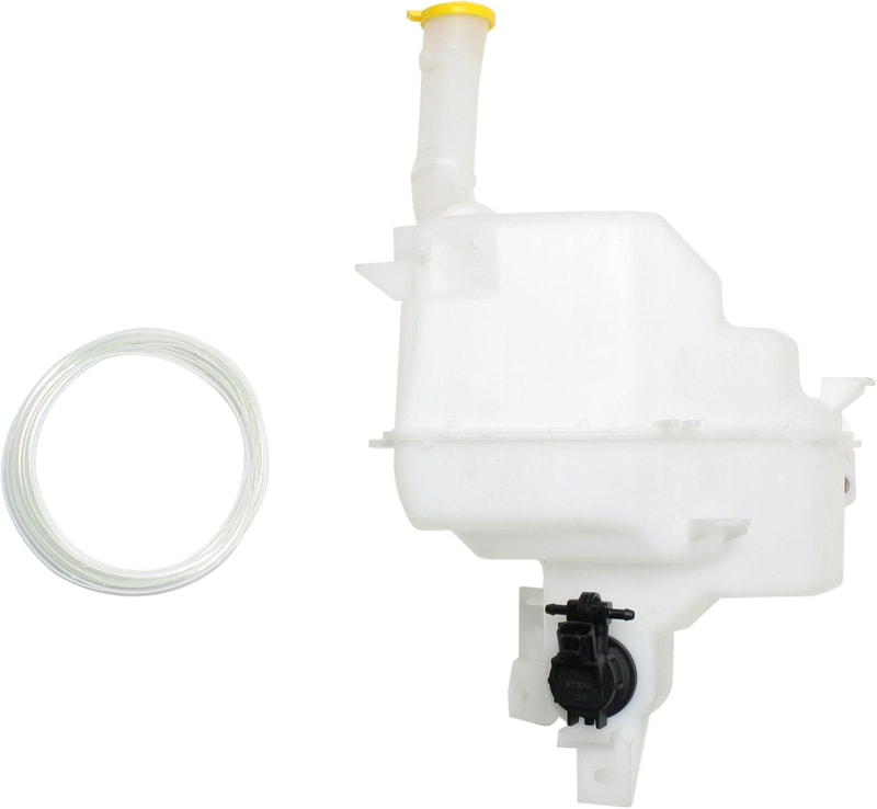 Washer Reservoir Assy with Pump and Cap for Mazda 3 2010-2013, Mazda 5 2012-2017, Small Tank, Hatchback Model, Replacement