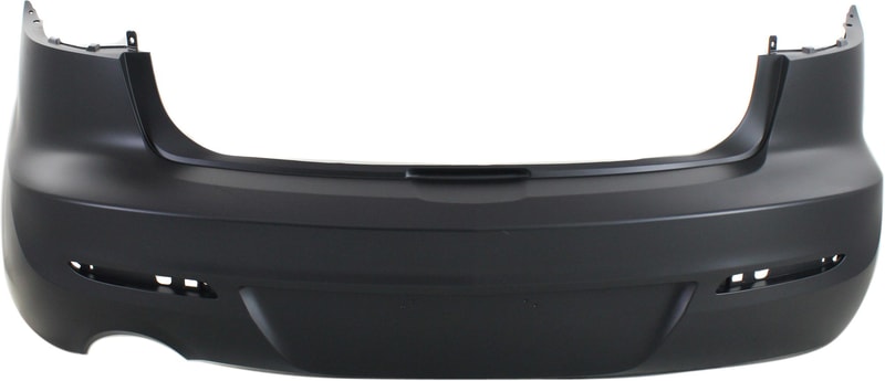 Rear Bumper Cover for 2012-2013 Mazda 3, Primed (Ready to Paint), Fits 2.0L Engine Sedan, Replacement