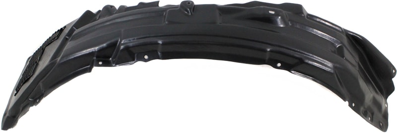 Front Fender Liner Left (Driver) for Mitsubishi Lancer 2009-2017, Fits Turbo 2009-2015/Non-Turbo 2010 & 2014-2017, Excludes Evolution Models, Replacement