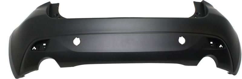 Rear Bumper Cover for 2014-2016 Mazda 3 Hatchback, Primed (Ready to Paint), Replacement