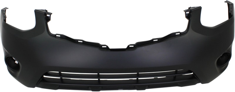 Front Bumper Cover for Nissan Rogue 2011-2013, Rogue Select 2014-2015, Primed (Ready to Paint), Fits S, SL, SV Models, Replacement