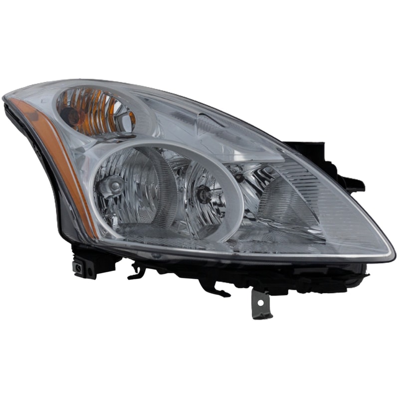 Headlight Assembly for Nissan Altima Sedan, Halogen, Right (Passenger) Side, 2010-2012, Replacement