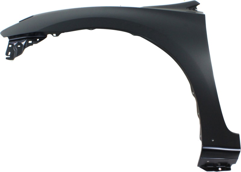 Front Fender for Nissan Sentra 2013-2015, Left (Driver), Primed (Ready to Paint), Steel, with Rocker Molding Holes, Replacement
