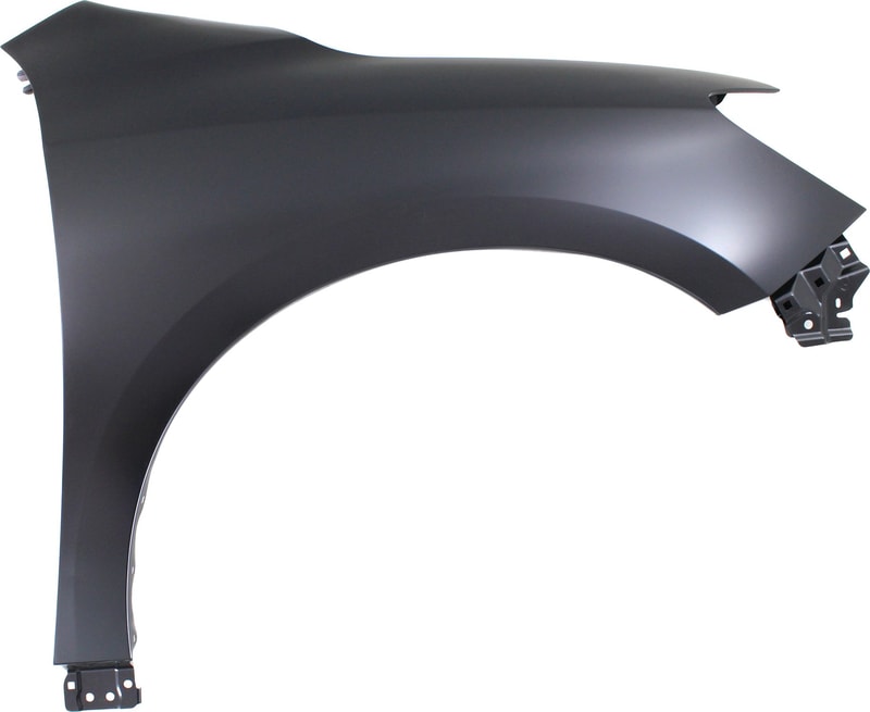 Front Fender for Nissan Pathfinder 2013-2020, Right (Passenger) Side, Primed (Ready to Paint), Non-Hybrid/Compatible with 2014-2014 Hybrid Model, Steel, Without Fender Flare Holes, Replacement