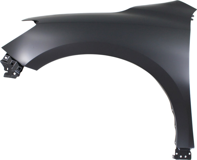 Front Fender for Nissan Pathfinder 2013-2020, Left (Driver), Primed (Ready to Paint), Non-Hybrid/(2014-2014 Hybrid Model), Steel, w/o Fender Flare Holes, Replacement