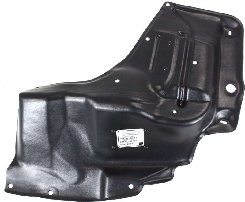 Engine Splash Shield for Pontiac Vibe Base Model, 2003-2008, Under Cover, Left Side, Manual Transmission, Replacement
