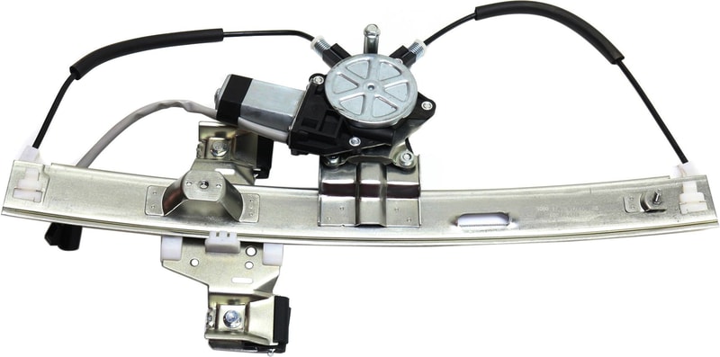 Rear Window Regulator for Pontiac Grand Prix 2004-2008, Right (Passenger), Power with Motor, Replacement