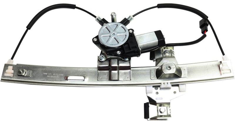 Power Rear Window Regulator with Motor for Pontiac Grand Prix 2004-2008, Left (Driver), Replacement