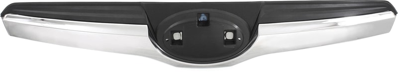 Top Hood Grille for Subaru Forester 2014-2016, Type 1, Textured Black Shell and Insert, Replacement
