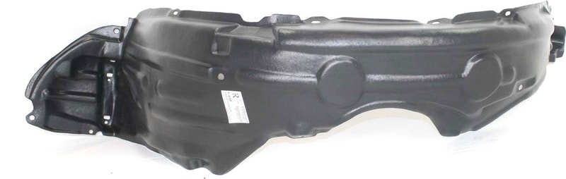 Front Fender Liner for XD 2008-2014 Right (Passenger), Vacuum Formed, Plastic, Replacement