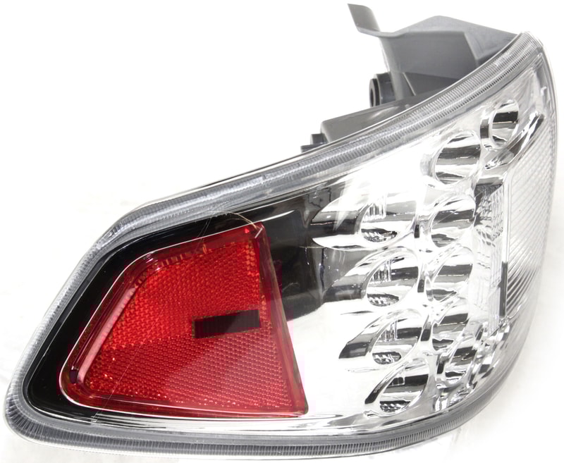 Tail Light for Subaru Impreza 2008-2014, Left (Driver) Side, Outer Lens and Housing, Wagon, Replacement