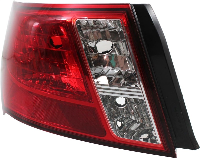 Tail Light for Subaru Impreza Sedan 2008-2014, Left (Driver) Side, Lens and Housing, Replacement