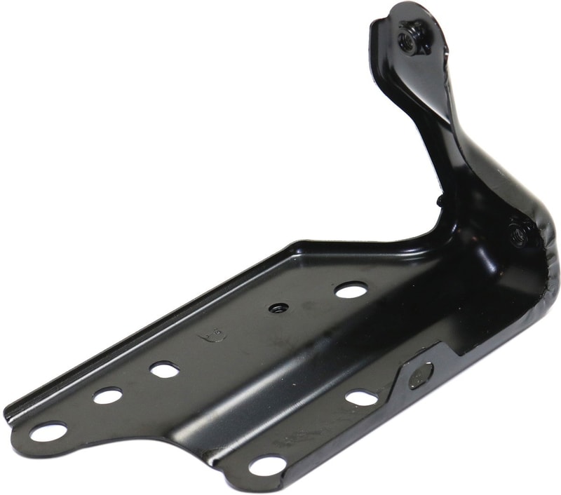 Front Bumper Bracket Right (Passenger) for Toyota Camry 2015-2017, Fender Bracket, Black, Steel, Replacement