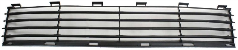Front Bumper Grille for Toyota Prius 2004-2009, Lower Center Position, Textured Black Finish, Replacement