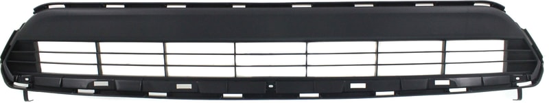 Front Bumper Grille for Toyota Highlander 2011-2013, Lower Placement, Black, Excluding Hybrid Model, Replacement