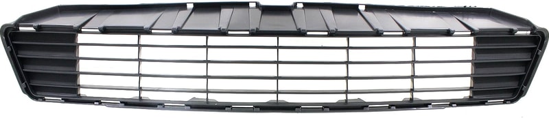 Front Bumper Grille for Toyota Prius C 2012-2014, Lower Section, Textured Gray, Replacement