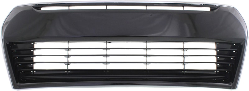Front Bumper Grille for Toyota Corolla 2014-2016, Black With Chrome Trim, Suitable for S/Special Edition Models, Replacement