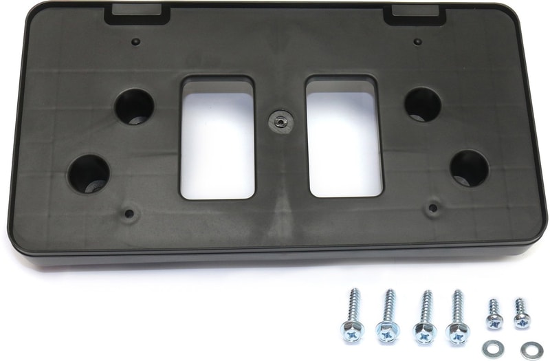 Front License Plate Bracket for Toyota Camry 2015-2017, Textured, Suitable for LE/XLE Models, Replacement