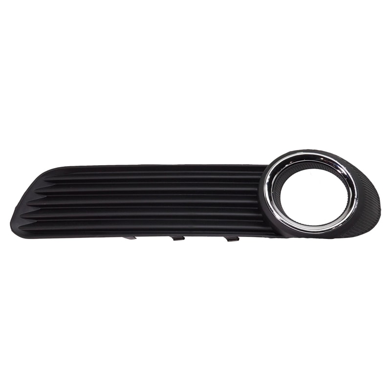 Front Fog Light Molding for 2008-2010 Toyota Avalon, Left (Driver), Black with Chrome Molding, Fits Models: Limited, Touring, XLS, Replacement