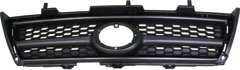 Textured Black Shell and Insert Grille for Toyota RAV4 2009-2012, 2.5L Engine, Base/Sport Models, Replacement