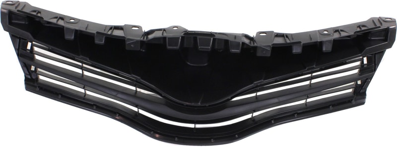 Textured Black Shell and Insert Grille for 2012-2014 YARIS CE, LE, L Models, Japan Built Vehicle, Toyota Replacement